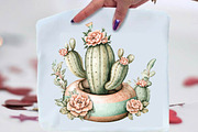 Whimsical Summer Cactus Clipart Bund, an Illustration by SVGArt (Thumbnail 9 of 9)