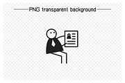 Funny Office Employee Stick Figures, a Work Illustration by Designfour (Thumbnail 5 of 8)