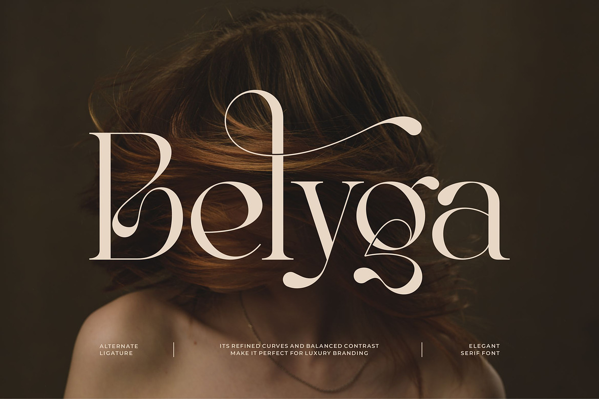 Belyga || Modern Classy Serif Font, a Serif Font by Ermedia Studio (Photo 1 of 10)