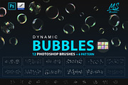 Bubbles Photoshop Brushes, a Brush Add-On by Mohamed Saber (Thumbnail 1 of 4)