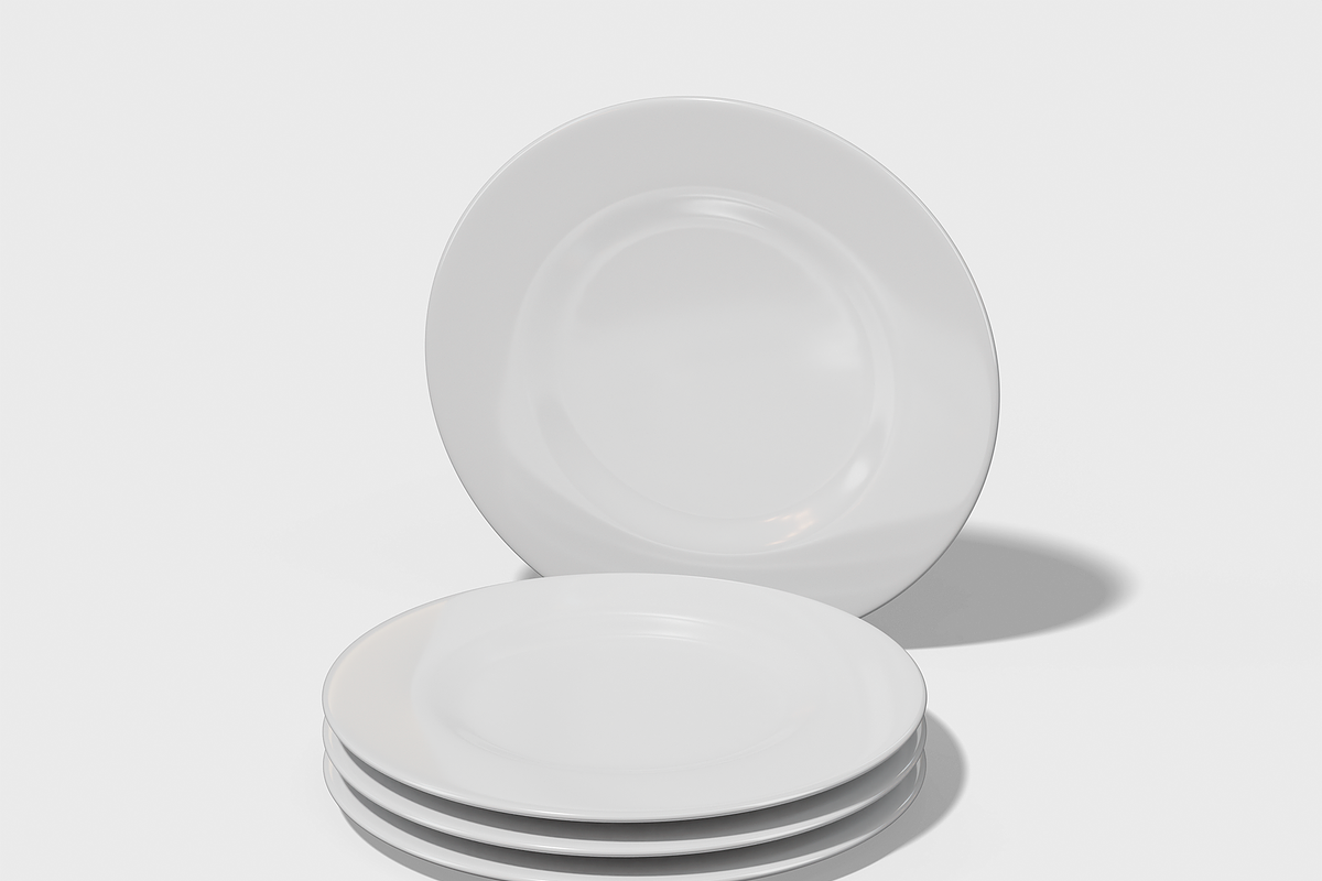 Plate Mockup, a Household Mockup by Bartama Graphic (Photo 4 of 4)