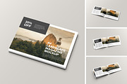 Magazine Landscape Mockup, a Books & Magazine Mockup by graphic_keY (Thumbnail 1 of 5)