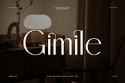 Gimile Modern Sans Serif Font, a Sans Serif Font by Perfectype (Thumbnail 1 of 8)