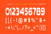 Auhsome - Papercut Craft Font, a Sans Serif Font by Typia Nesia (Thumbnail 3 of 14)