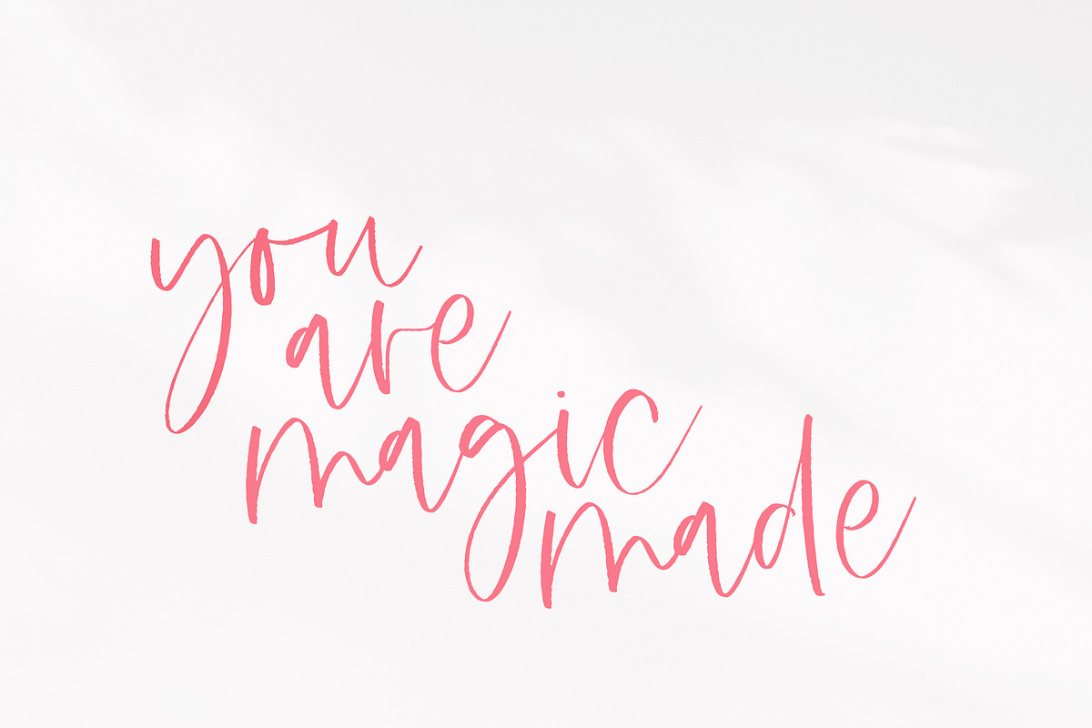 Moonstone | Handwritten Script Font, a Script Font by KA Designs (Photo 17 of 20)