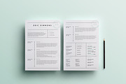 3 Page Resume Template | INDD + DOCX, a Resume Template by BlackDotResumes (Thumbnail 3 of 6)