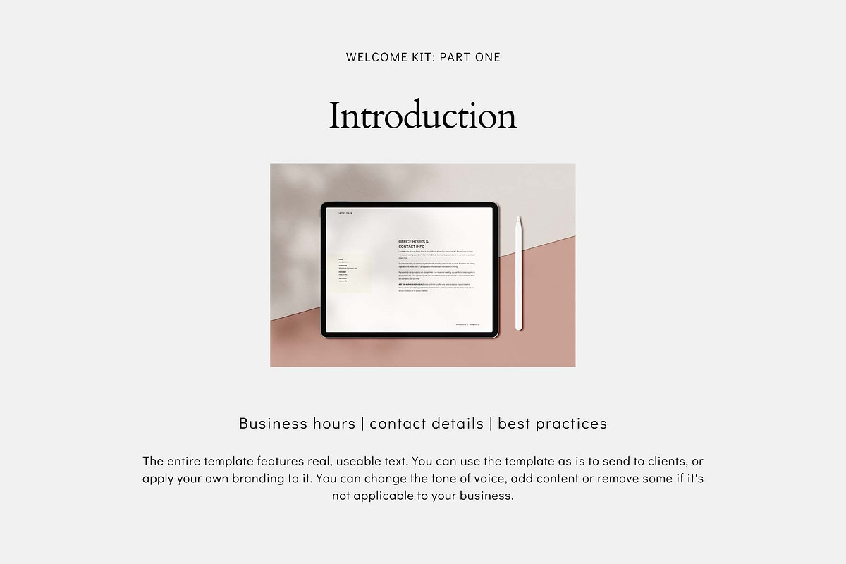 Client Welcome Kit, a Presentation Template by Alexandra Piros Design (Photo 3 of 12)