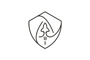 Shield and Rocket Logo, a Branding & Logo Template by Buqancreative (Thumbnail 1 of 2)