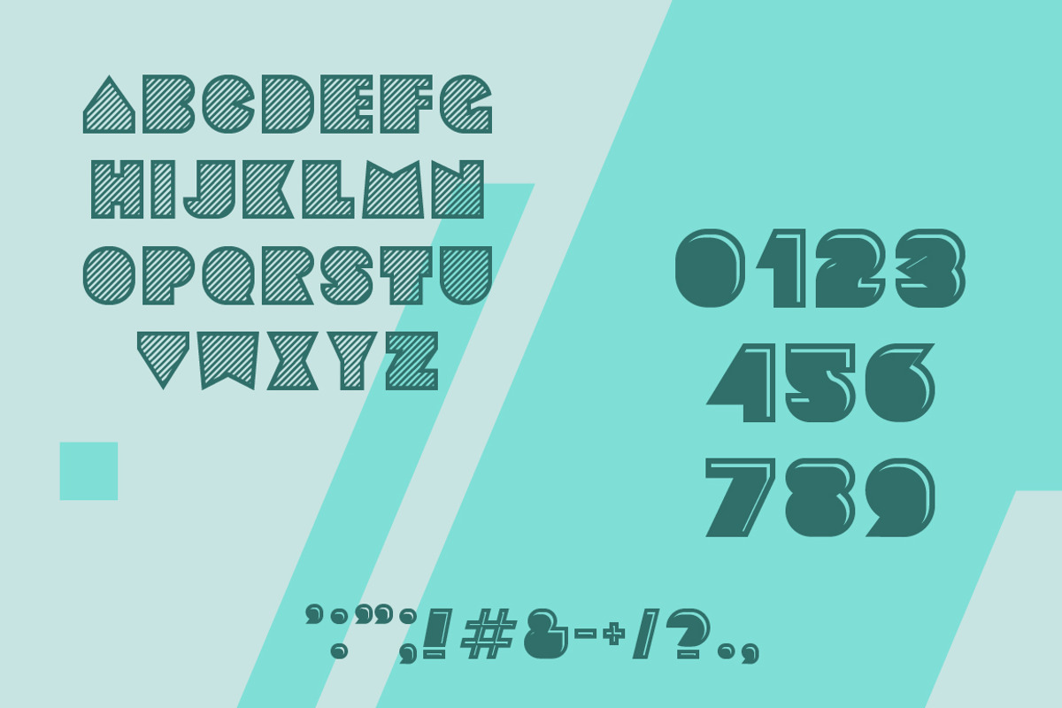 Sebasengan Font Pack, a Font by Arterfak Project (Photo 6 of 6)
