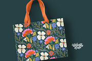 Folk Bloom Garden Pattern, a Pattern Graphic by Bloomart Studio (Thumbnail 5 of 5)