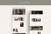 Interior Designer Showit template, a Websites & App Template by Wonderlik Webdesign (Thumbnail 3 of 8)