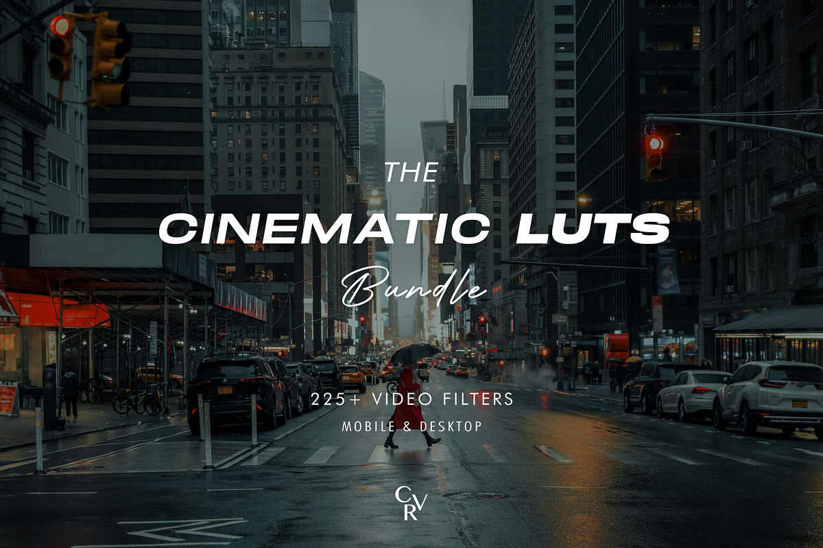 225 Cinematic LUTS Video Filters, a Preset Add-On by CVR Presets (Photo 1 of 10)
