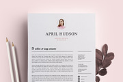 Social Media Resume Template / CV, a Resume Template by Resume21 (Thumbnail 3 of 5)