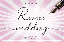 Romeo Wedding Calligraphy Fonts