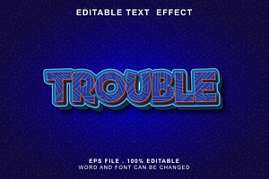 Text Effect Editable Trouble