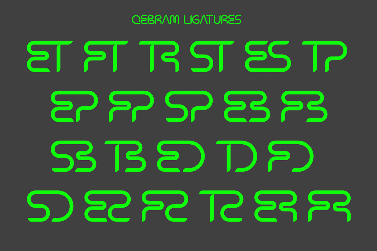 Qebram, a Sans Serif Font by Sealoung (Photo 12 of 13)