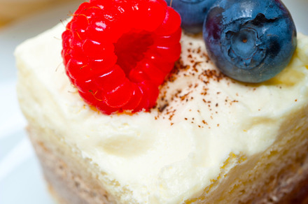 fresh raspberry and blueberry cake, a Food & Drink Photo by keko64