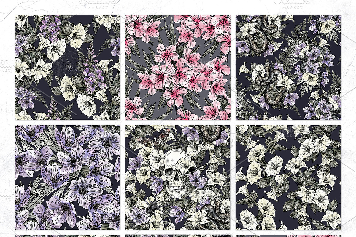 POISON | Watercolor HALLOWEEN set, a Decorative Illustration by Tanya Vollar (Photo 14 of 16)