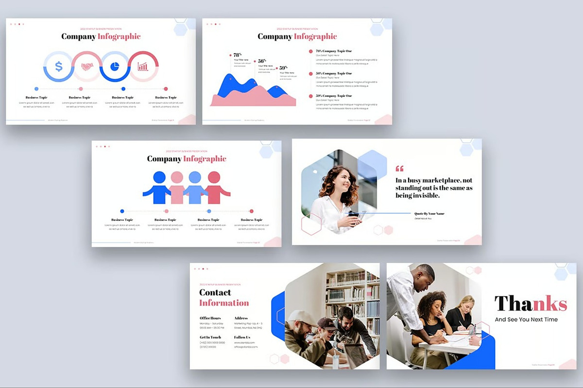 Stanbiz - Startup Business GSlides, a Presentation Template by Fit-tee (Photo 3 of 6)