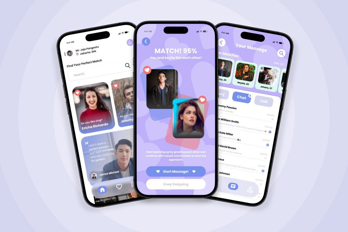 CrushCircle - Social & Dating App UI, an App Template by twinstd (Photo 4 of 5)