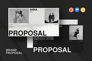 ANNA | Brand Proposal Template, a Presentation Template by slidestock55 (Thumbnail 1 of 6)