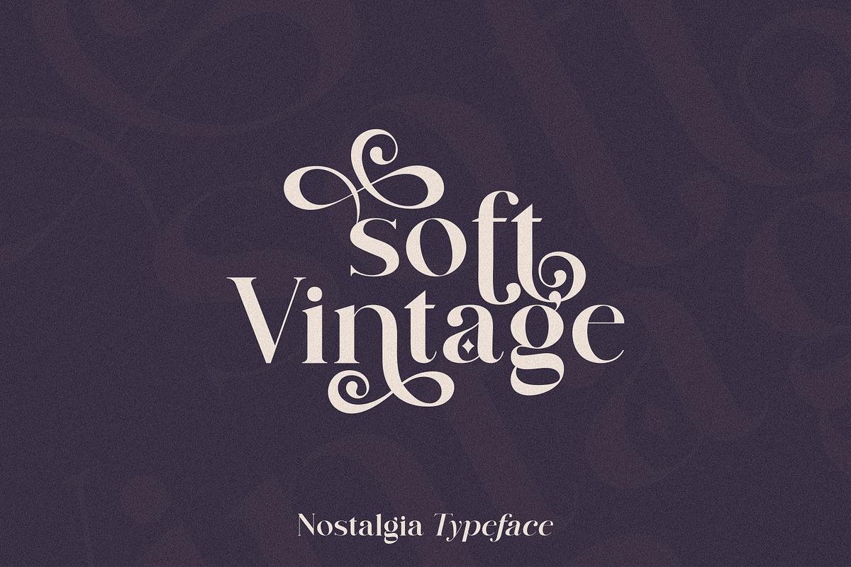 Nostalgia Typeface, a Serif Font by MaxArt Foundry (Photo 7 of 20)