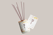 Incense Air Freshener Mockups, a Packaging Mockup by pmvch (Thumbnail 3 of 20)
