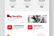 Business Agency Landing Page, a Landing Page Template by CreativeShaper (Thumbnail 5 of 6)