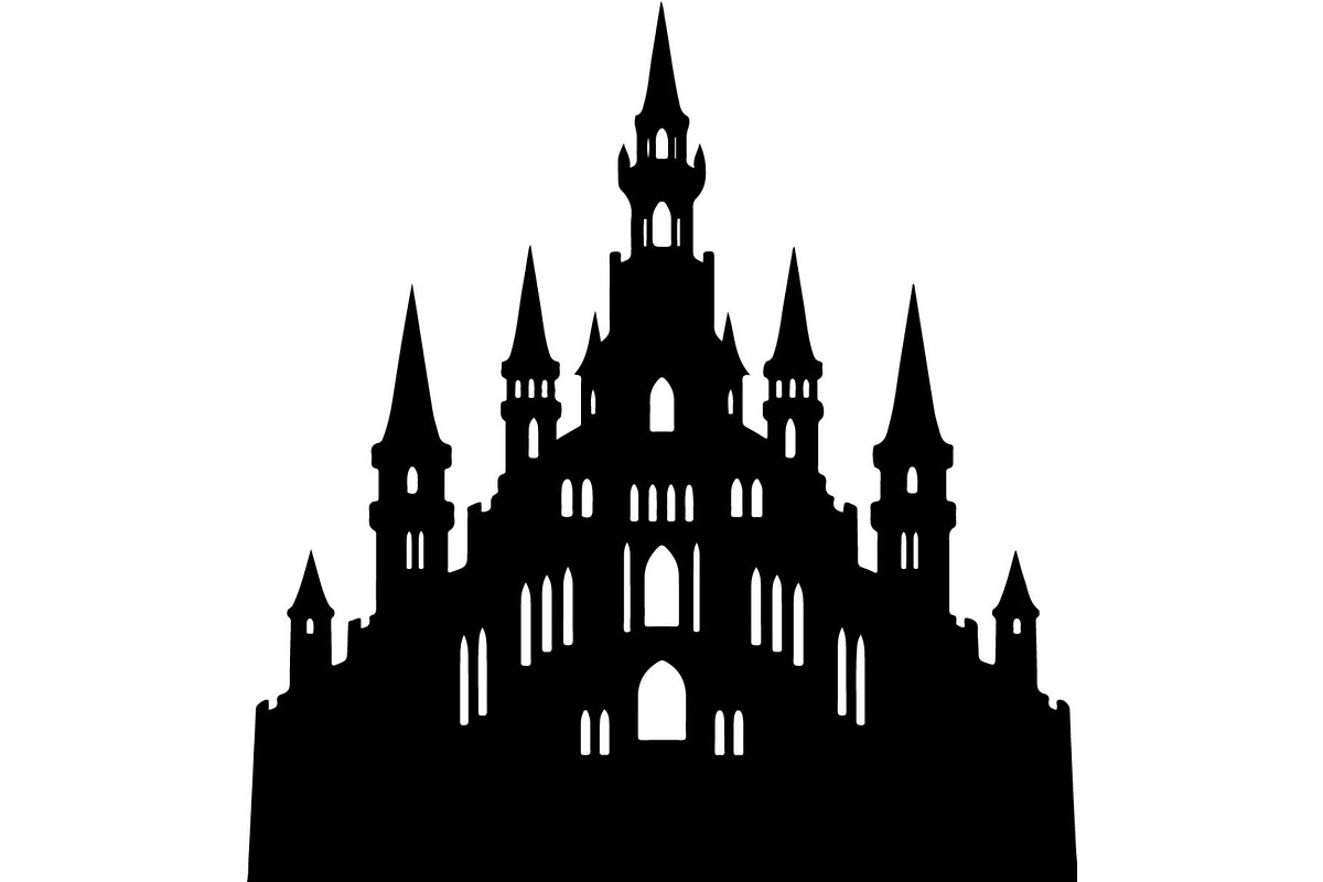 Fantasy Castle Silhouette, an Object Graphic by Creativeshirt (Photo 2 of 20)