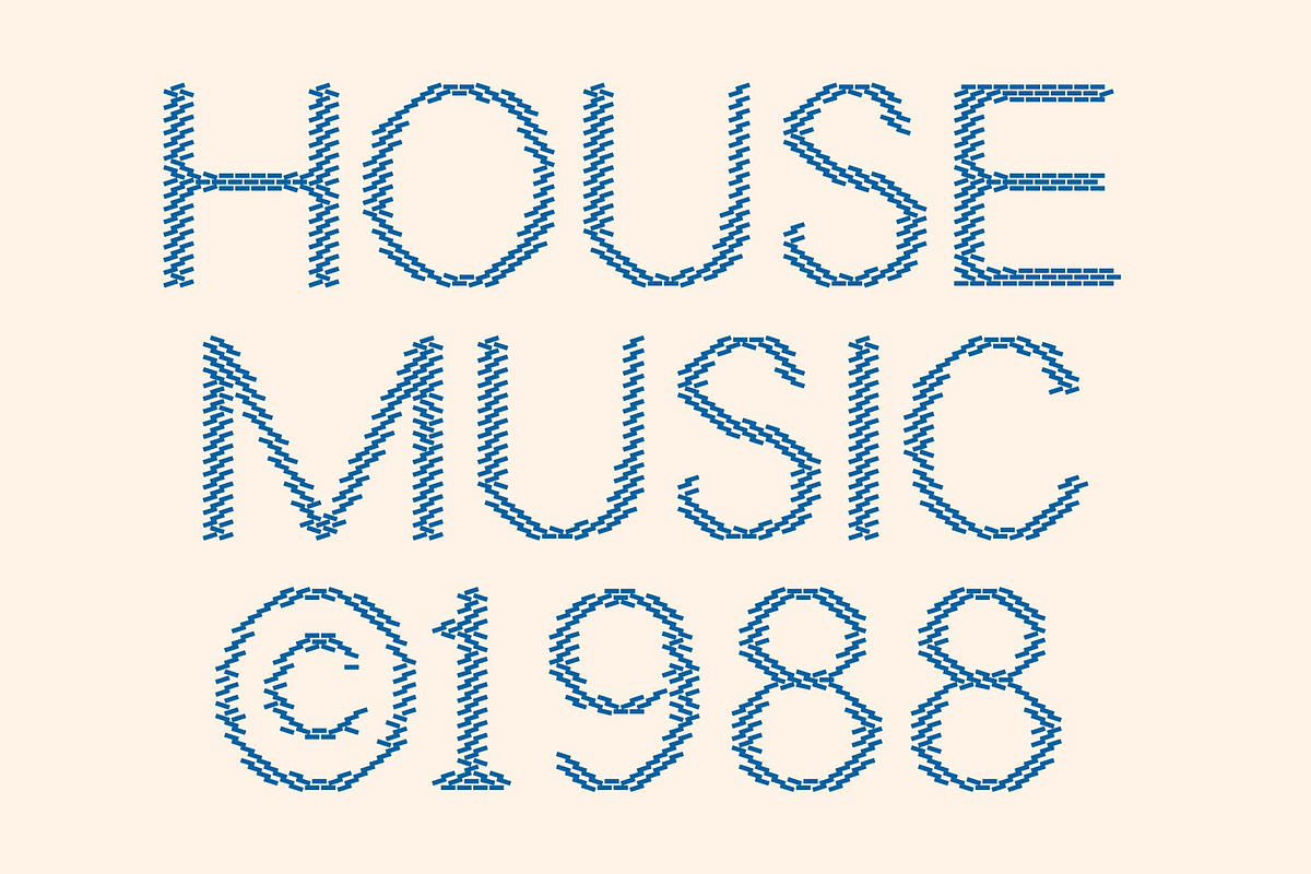 Lazario Bricks, a Sans Serif Font by Craft Supply Co. (Photo 5 of 8)