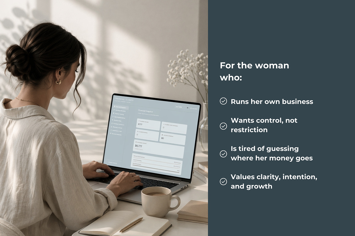 Financial Interactive Planner Canva, an App Template by Studio Suvelle (Photo 7 of 10)