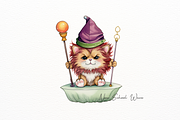 Cute Chibi Watercolor Animals, an Object Illustration by New-School-Wave (Thumbnail 4 of 5)