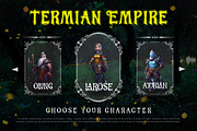 Khan Blade - Fantasy Game Font, a Serif Font by twinstd (Thumbnail 8 of 9)