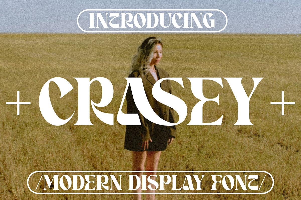 Crasey Modern Display Font, a Serif Font by Storytype Studio (Photo 1 of 15)
