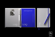 LOQ branding mockup, a Books & Magazine Mockup by Aquarianz Studio (Thumbnail 1 of 5)