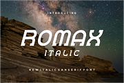 RomaxItalic, a Font by puji_hartono (Thumbnail 1 of 5)