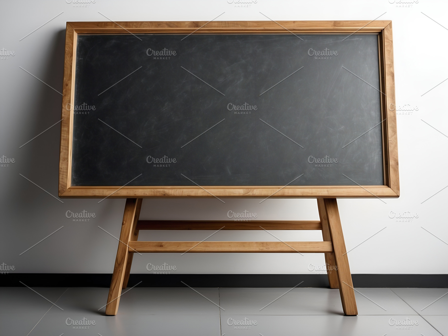 Blackboard With Wooden Legs, a School & Education Photo by sirylok