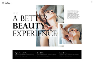 Salone - Beauty Salons HTML Template