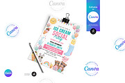 Ice Cream Social Flyer, a Flyer Template by Aam360 (Thumbnail 3 of 3)