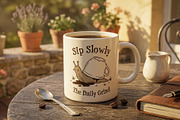 Sip slowly, an Animal Illustration by Vectorlina (Thumbnail 5 of 5)