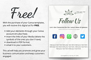 52 FLOWER SHOP canva templates, a Social Media Template by Talipic Designs (Thumbnail 5 of 7)