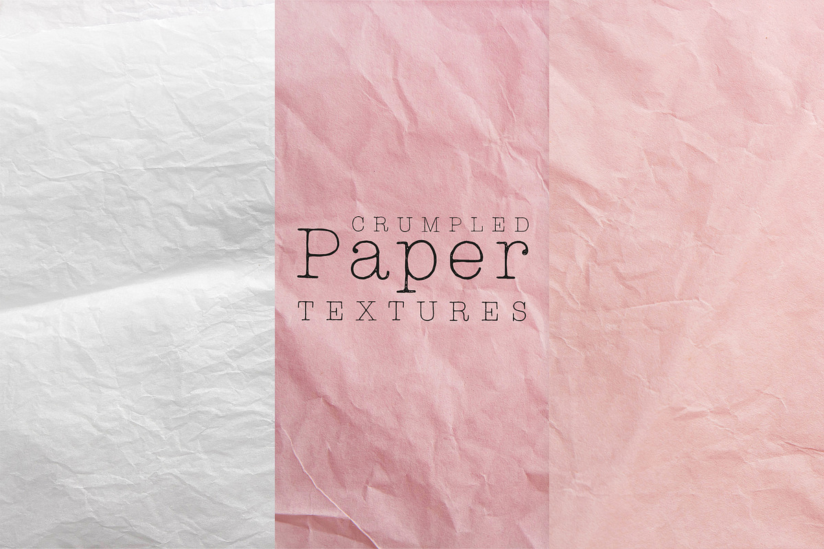 Real Crumpled Paper Textures, a Texture Graphic by Ramona Schratt (Photo 4 of 11)