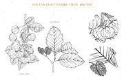 Branches, Leaves and Berries Vol. 2, a Seasonal Illustration by GVGraphics (Thumbnail 11 of 12)