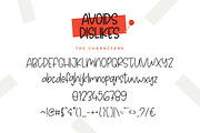 Avoids Dislikes | 3 Handmade Font, a Script Font by Kang1993 (Thumbnail 4 of 7)