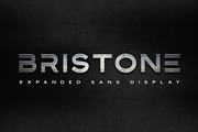 Bristone - Expanded Sans, a Sans Serif Font by Almarkhatype (Thumbnail 1 of 18)