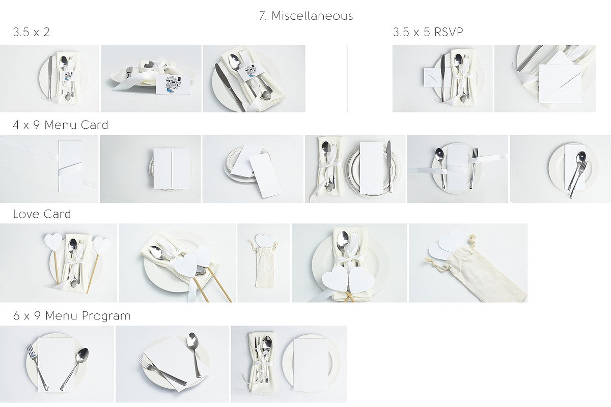 Wedding DAY Mockups Full Pack, a Print Template by Kongkow (Photo 18 of 20)