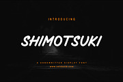 Shimotsuki Font, a Script Font by Zelda Graphic (Thumbnail 1 of 6)