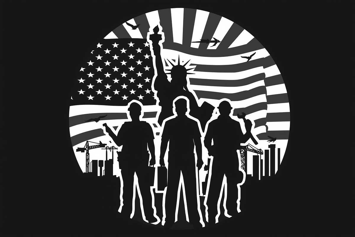 Labor Day Builder Pack, an Illustration by hafijul (Photo 18 of 21)