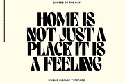 Flores - Modern Display Font, a Sans Serif Font by Luna Shop (Thumbnail 6 of 11)