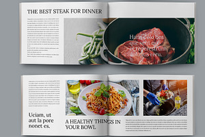 Food Magazine Layout